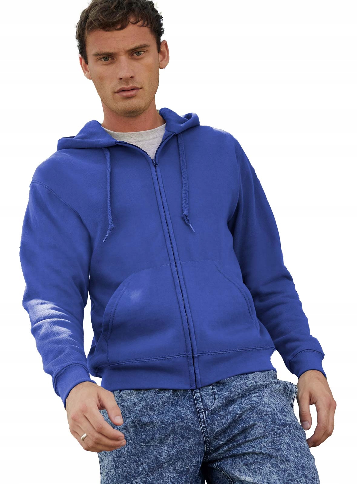 

Męska bluza z kapturem Fruit Klasyk c.nieb 2XL