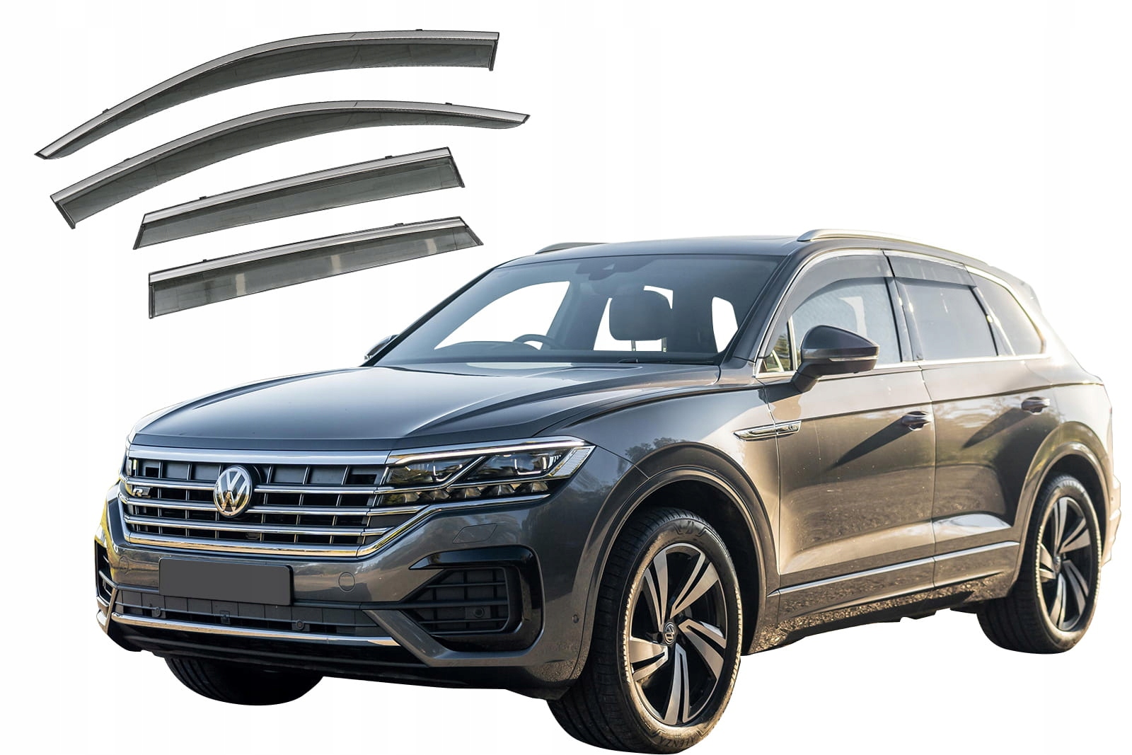 VOLKSWAGEN TOUAREG III 2018 + ОБТІЧНИКИ ВІКОН