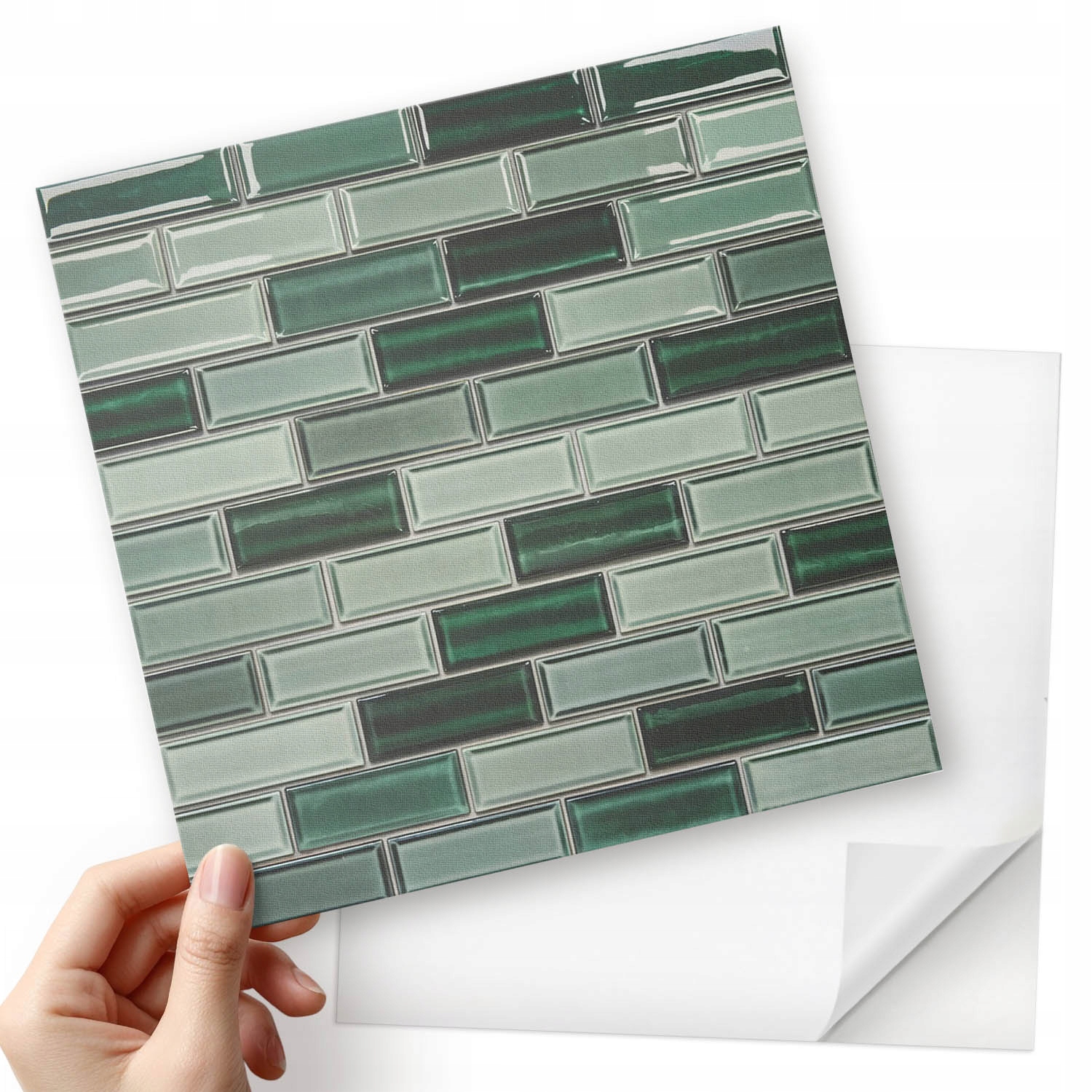 Vinylové dlaždice S Potiskem Obdélníkové mozaikové vzory 20x20x20 cm
