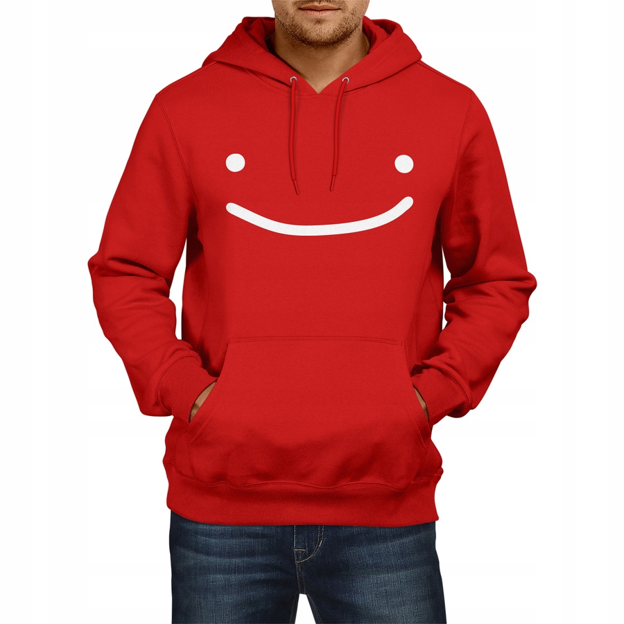 

Bluza męska Dream kangurka Minecraft czerwona XL