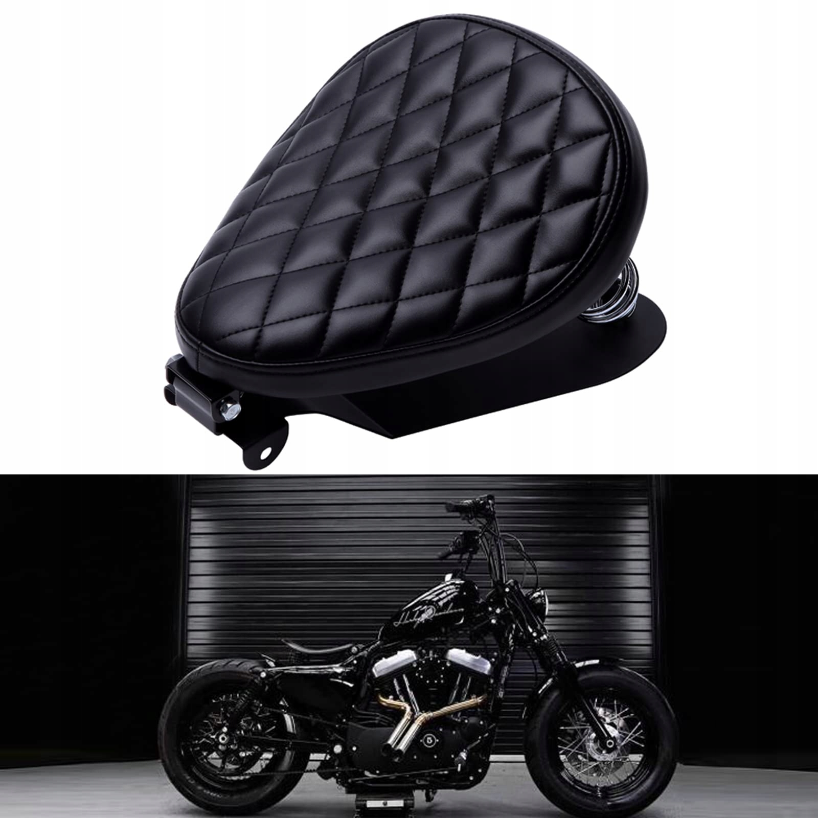 Dreamizer Motocyklové kreslo sólo s pružinovým držiakom