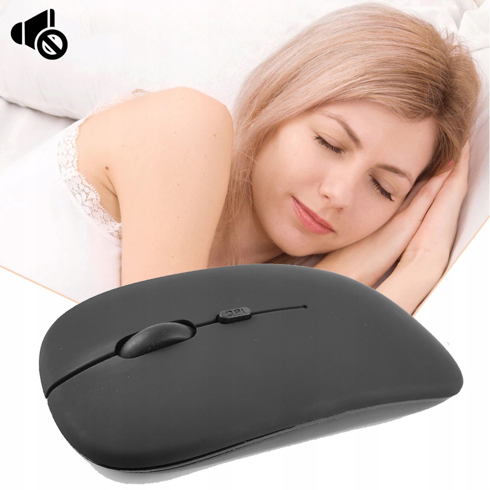 MYSZKA KOMPUTEROWA BEZPRZEWODOWA BLUETOOTH CICHA MYSZ OPTYCZNA Liczba przycisków 4