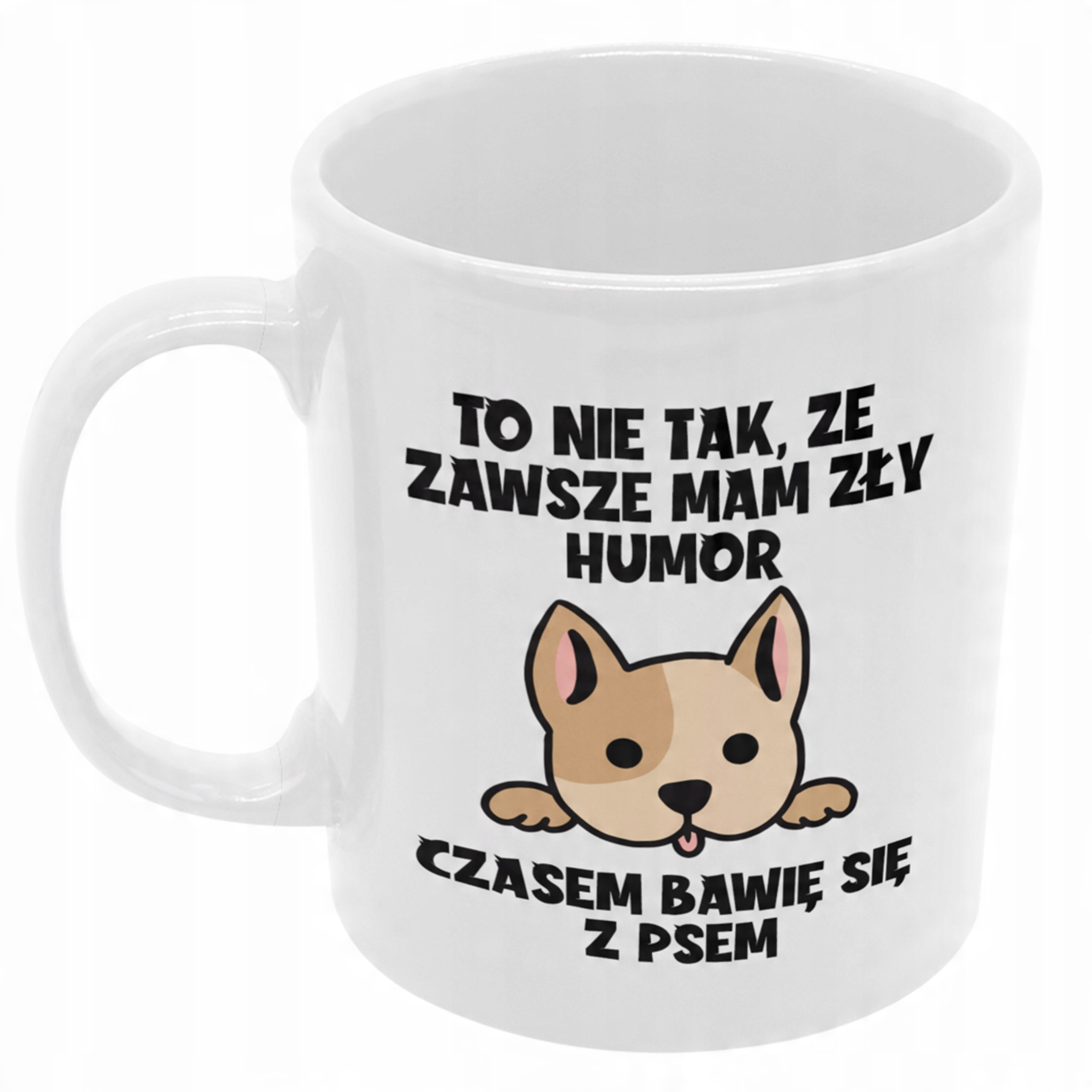 

Kubek właściciela Psa pies z psem do kawy