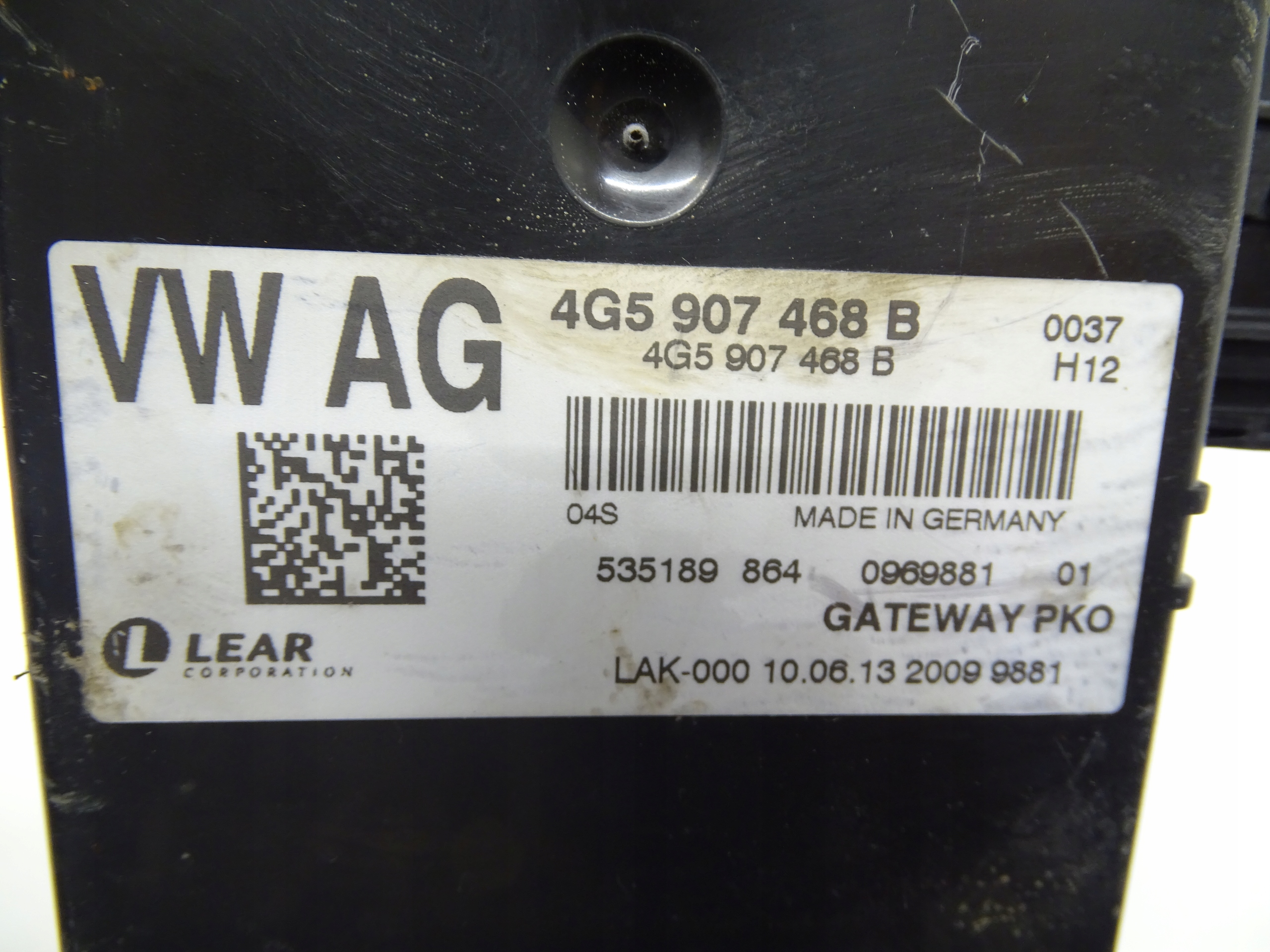 modulo Centralina GATEAWAY AUDI A6 C7 4G 4G5907468B