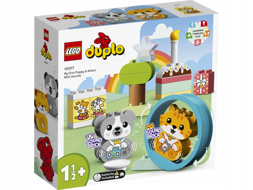 Lego 10977 Duplo Moje první štěně a kočička
