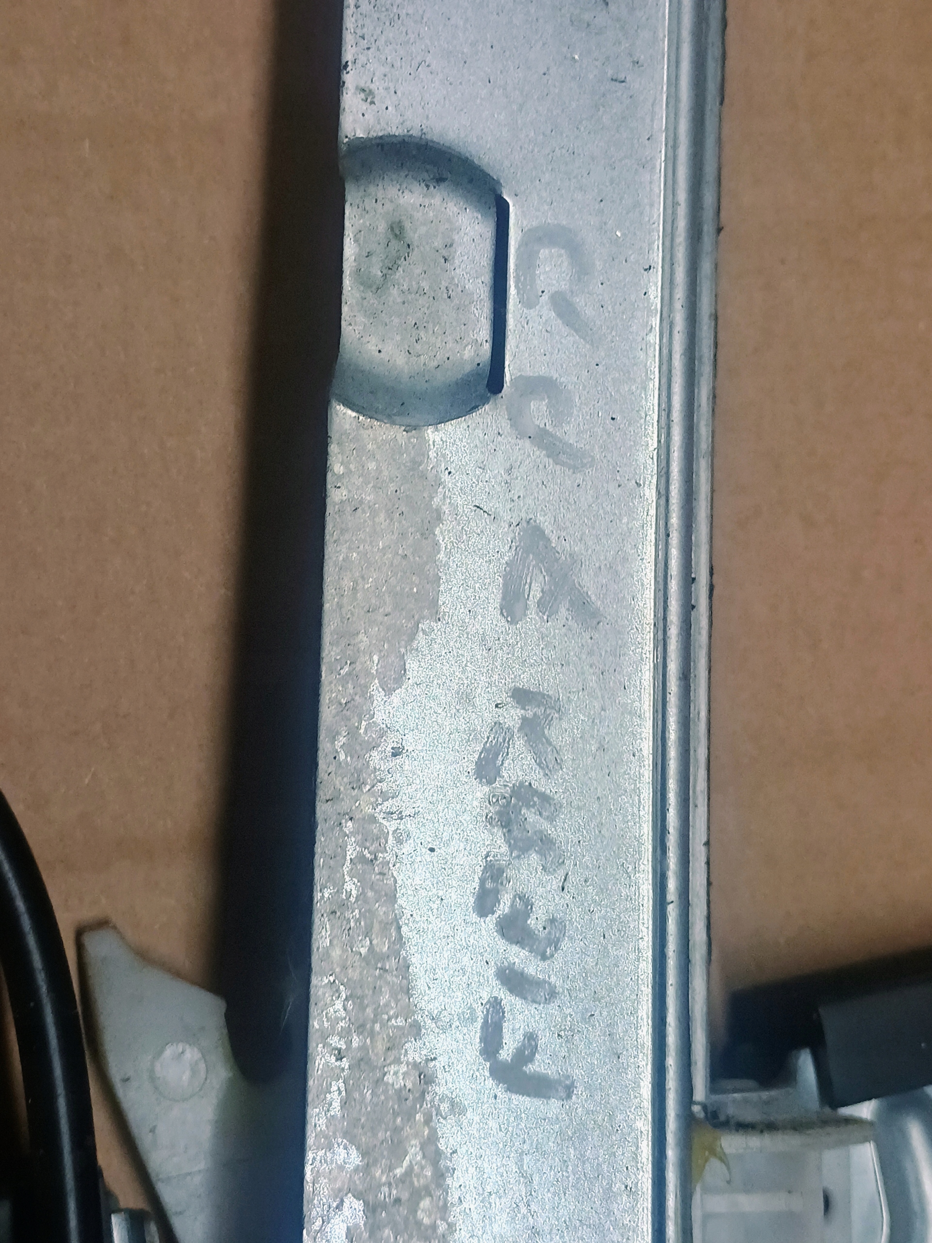 mechanism windows front right FIESTA MK7 3D