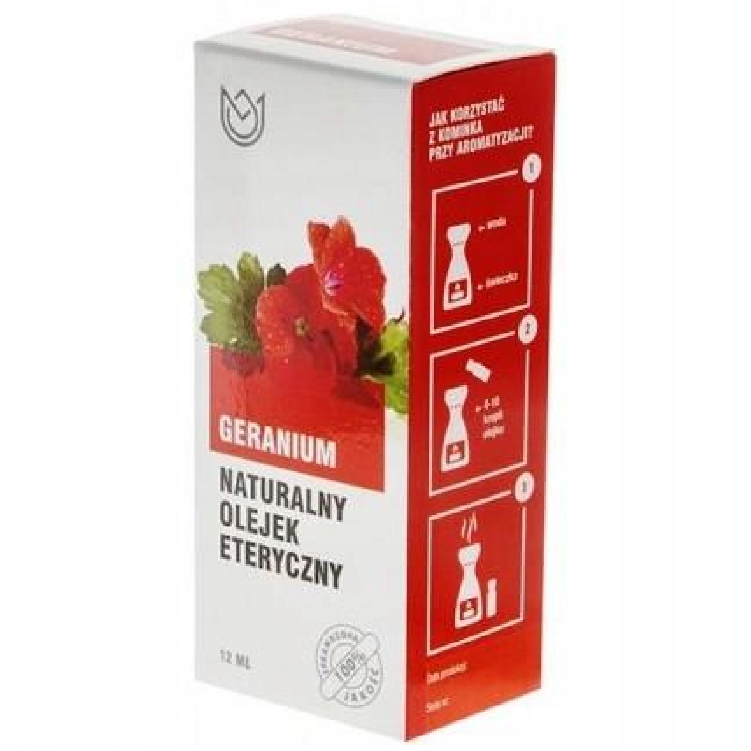 

Naturalny Olejek Eteryczny Geranium 12ml
