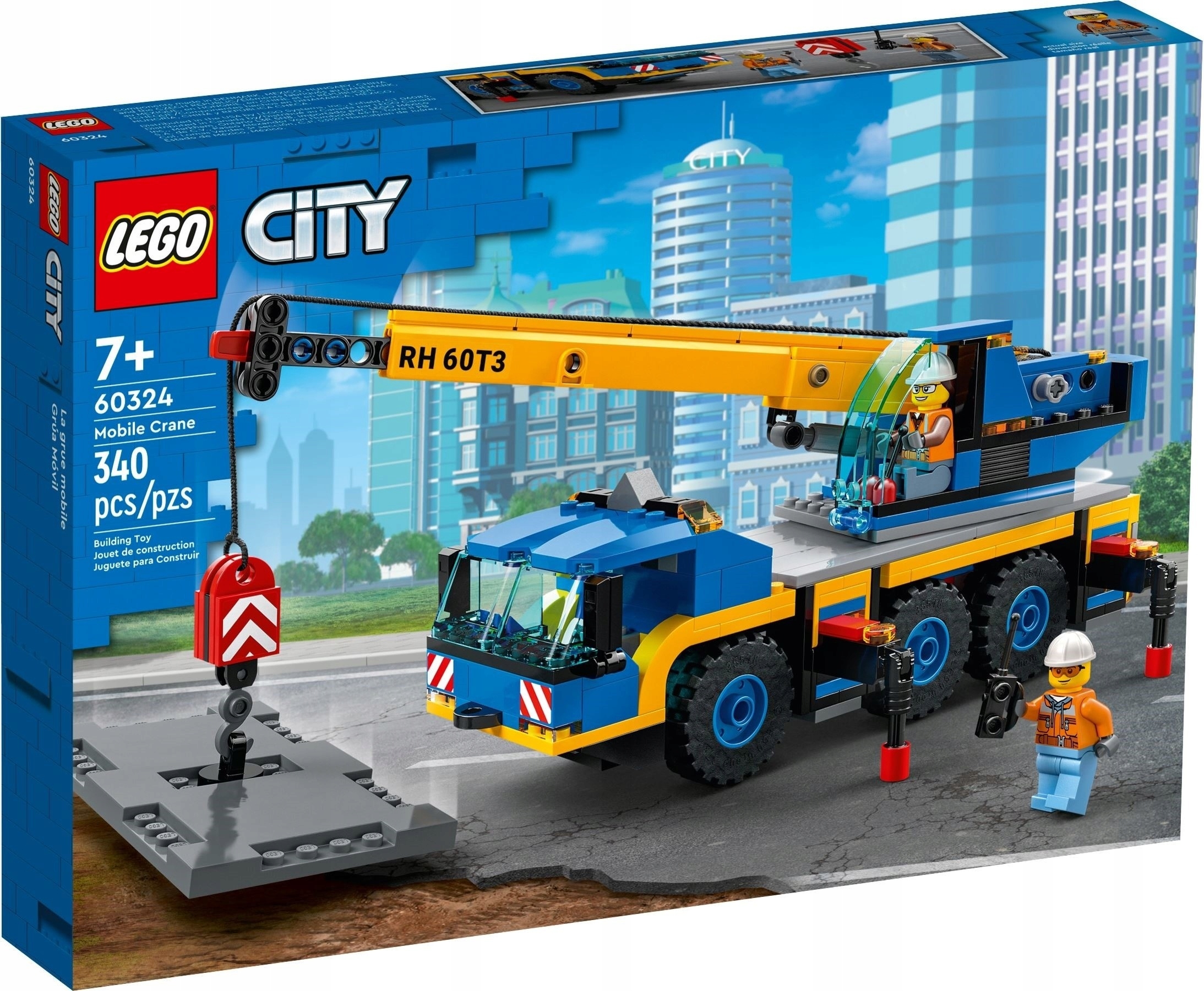

Lego City Żuraw Samochodowy Zestaw 60324