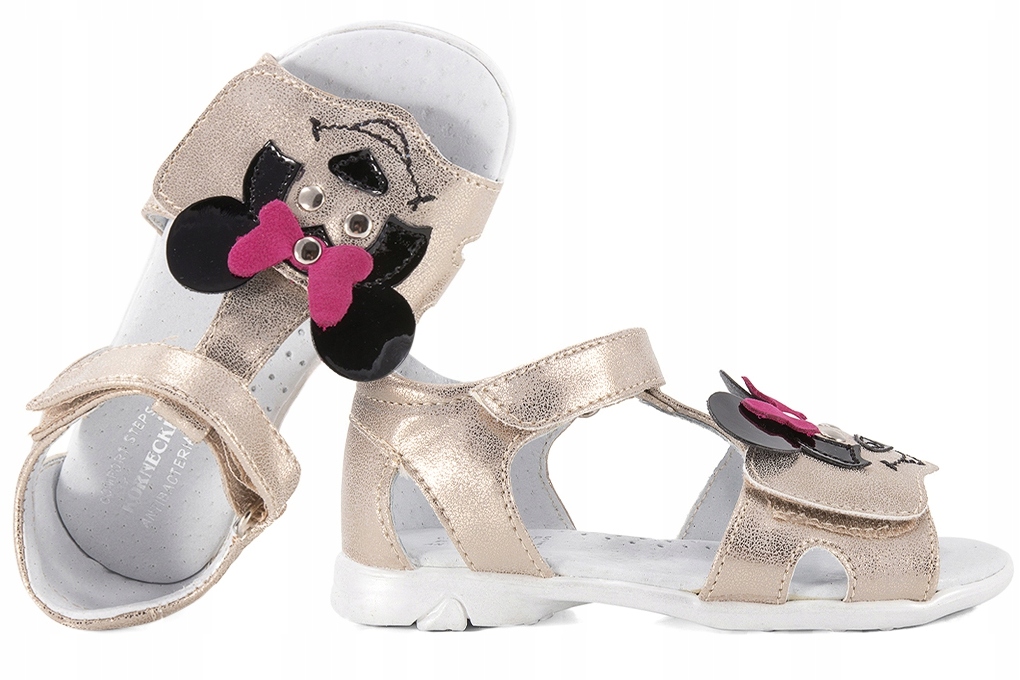 

Kornecki 6700 Sandałki Dziewczęce Sandały złote 33