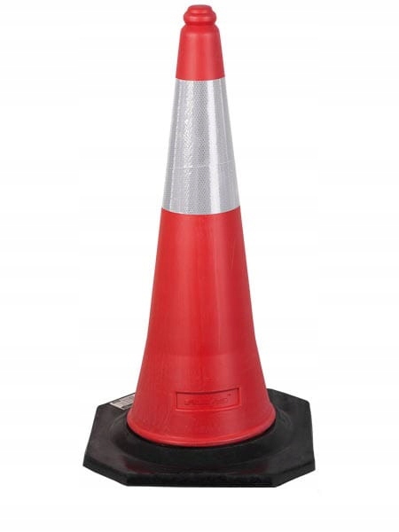 PACHOŁEK DROGOWY SŁUPEK OSTRZEGAWCZY ODBLASK 75cm