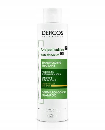 

Vichy Dercos Szampon przeciwłupieżowy włosy suche