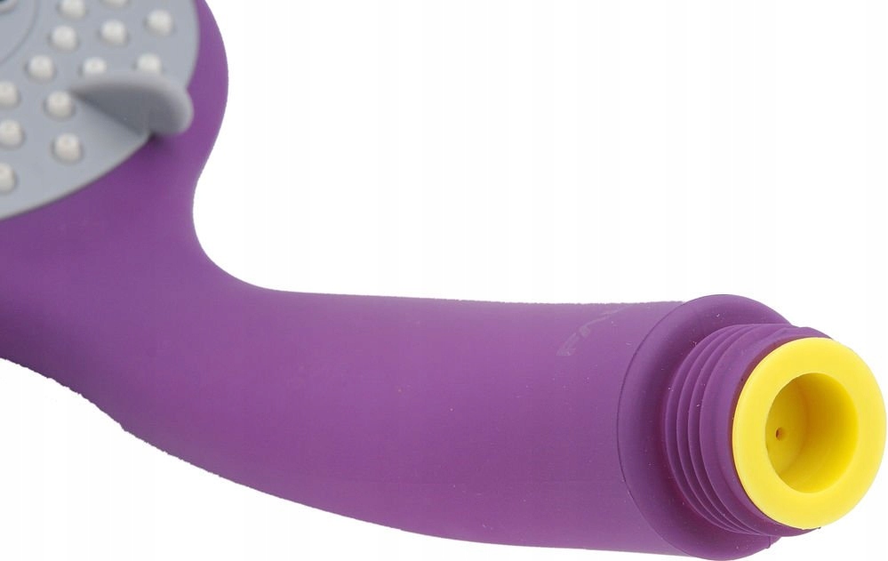SŁUCHAWKA PRYSZNICOWA FIOLETOWA 3 FUNKCJE 100 mm Linia Salto
