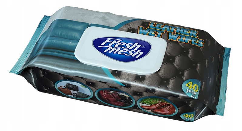

Freshmesh Nawilżane Chusteczki Czyszczące Do Skóry