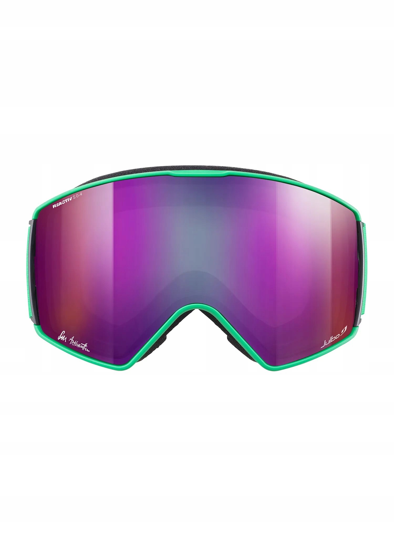 Lyžařské brýle Julbo Launcher Reactiv 0-4 High Contrast fluorescenční