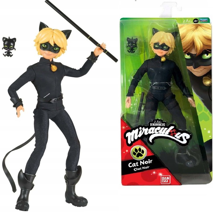 Figurine Chat noir Miraculous - 26 cm - Miraculous