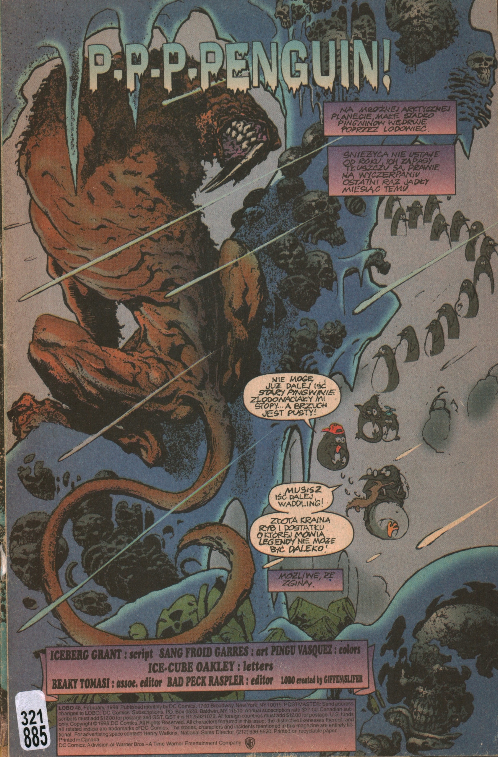 P-P-P-PENGUIN! - DC LOBO 48 2/1998