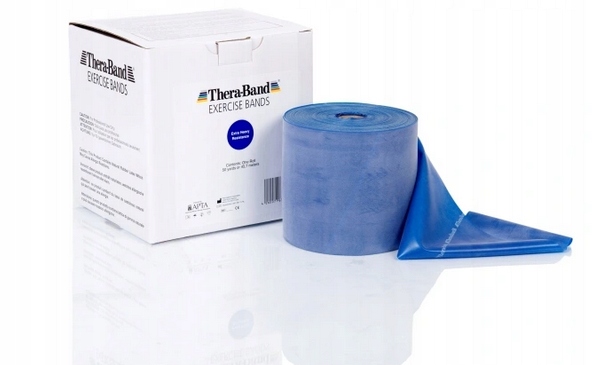 TAŚMA DO ĆWICZEŃ THERABAND GUMA NIEBIESKA NA METRY Kod producenta PO5218REV1