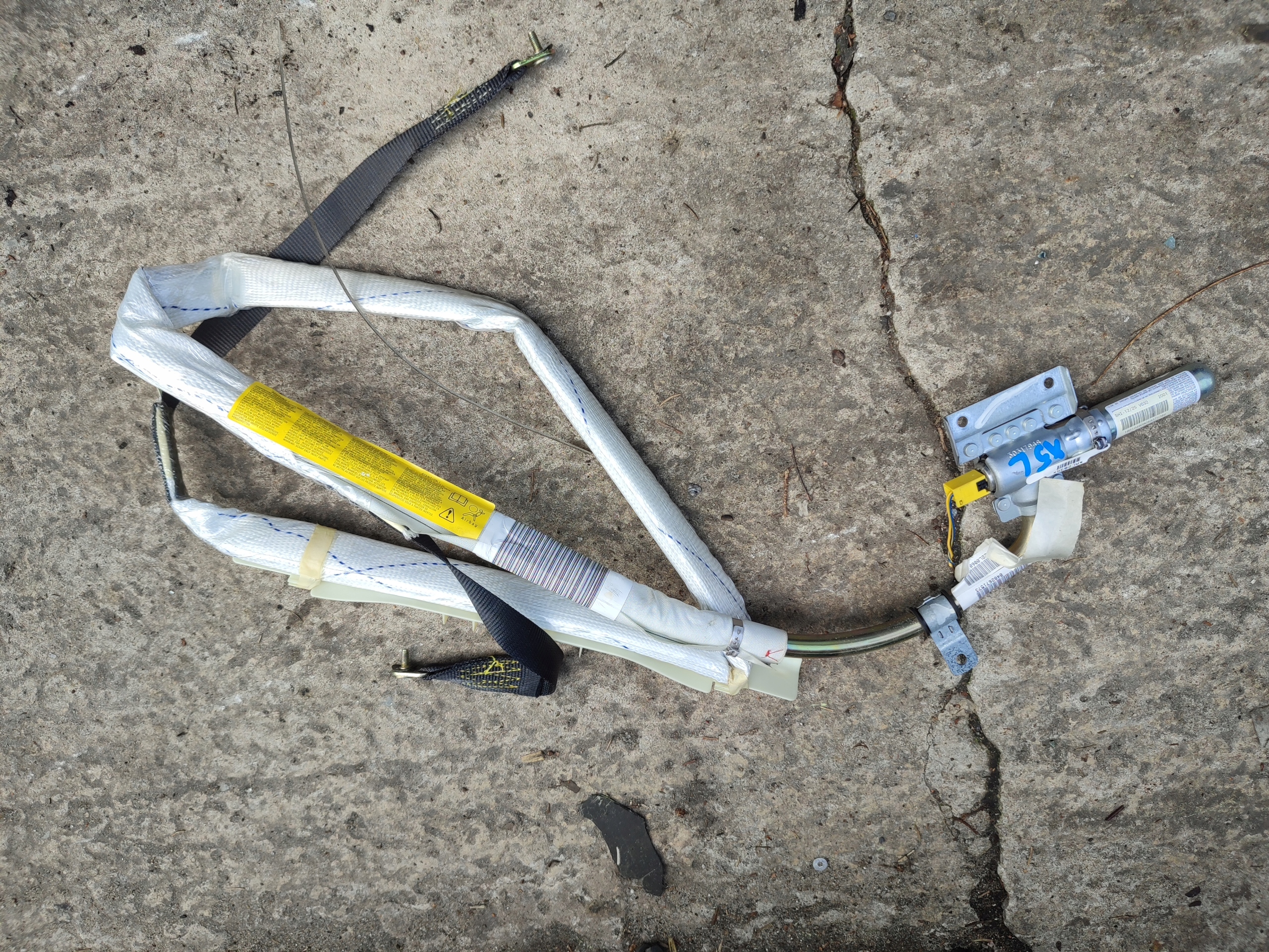 DACHVORHANG AIRBAG LUFT AIRBAG LINKS BMW X5 E53