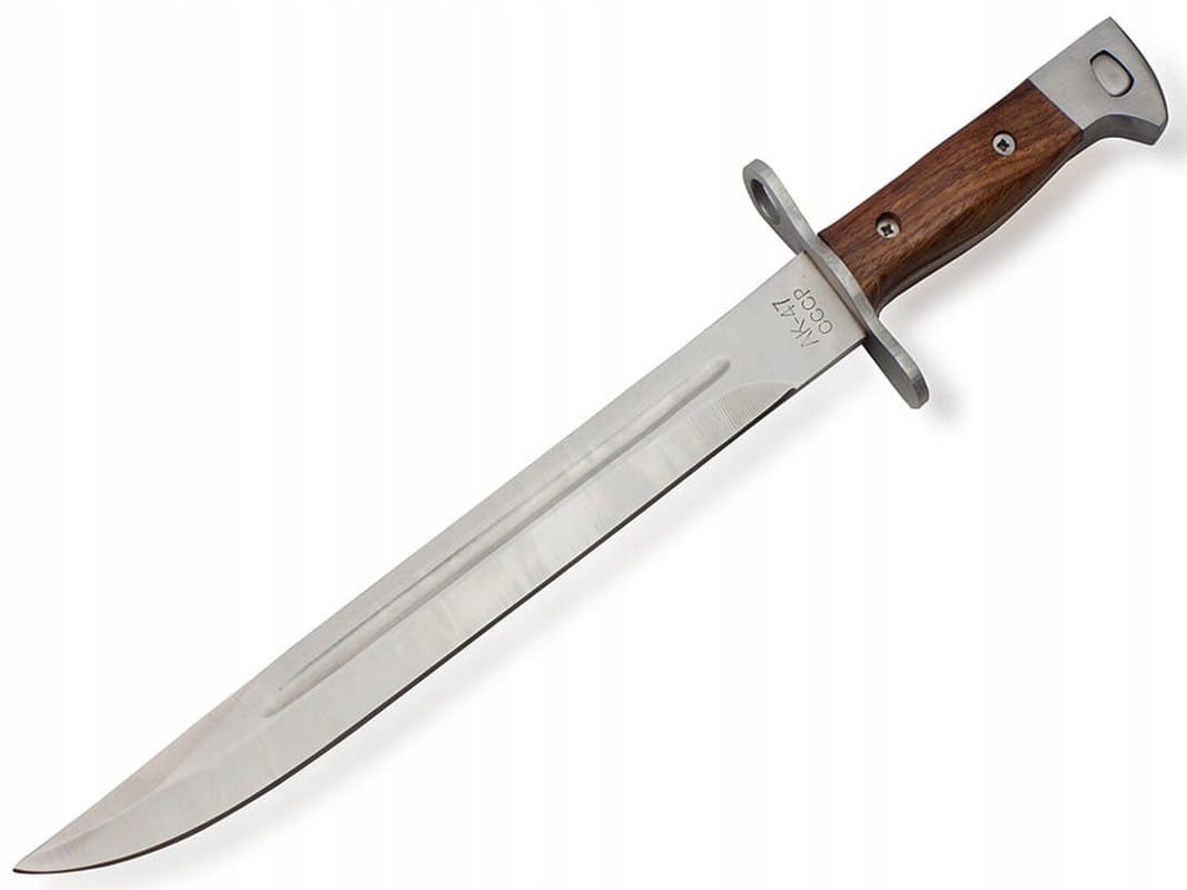 Bagnet AK-47 39 cm N704 wojskowy długi soliny do dobijania postrzałka