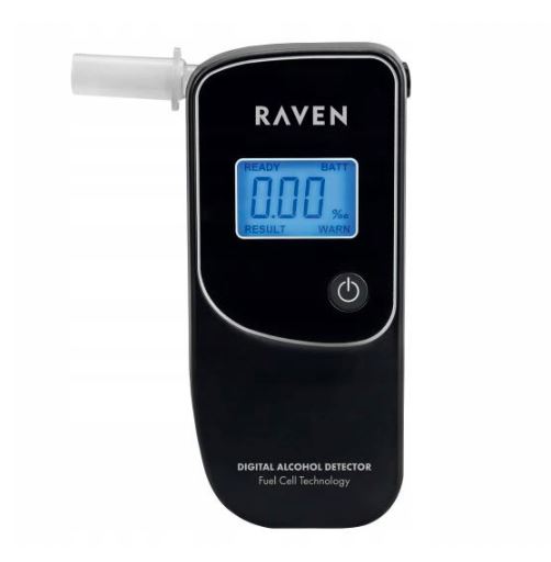 Твердотільний алкотестер Raven EAL001 3 мундштука