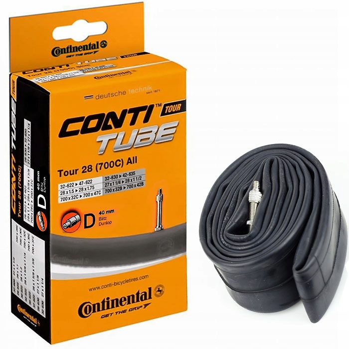 

Dętka rowerowa Continental 28'' 32/47-622 DV
