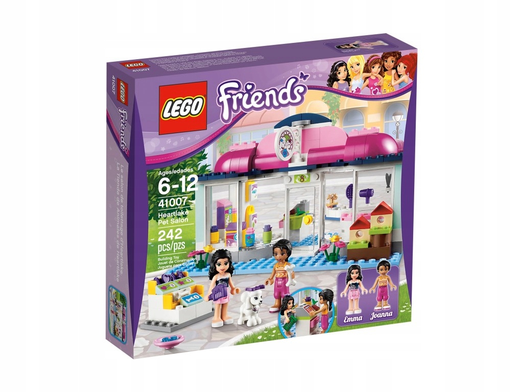 Lego Friends 41007 Salon dla zwierząt w Heartlake Nowe