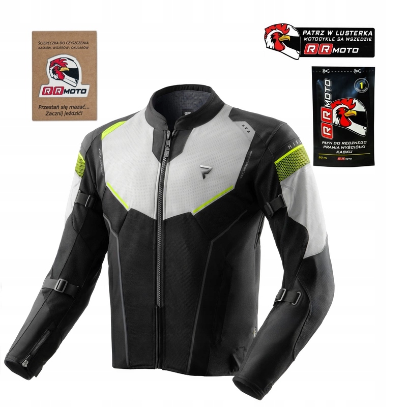 Bunda Rebelhorn Hiflow V Black/grey/fluo Yellow žltá fluo Darčeky