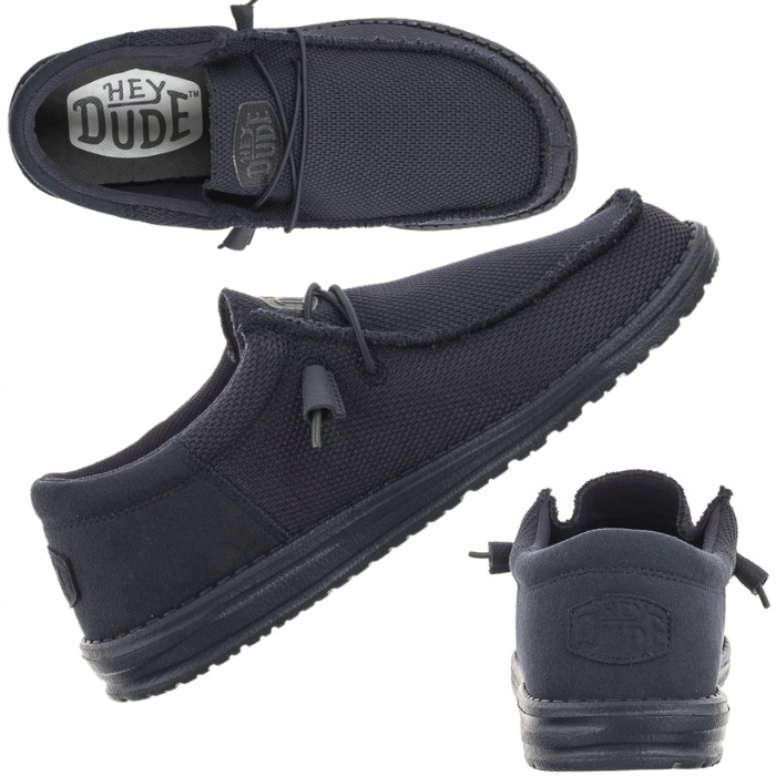 Hey Dude Pánské Polobotky Pohodlné Látkové Boty Lehké Mokasíny vel. 46