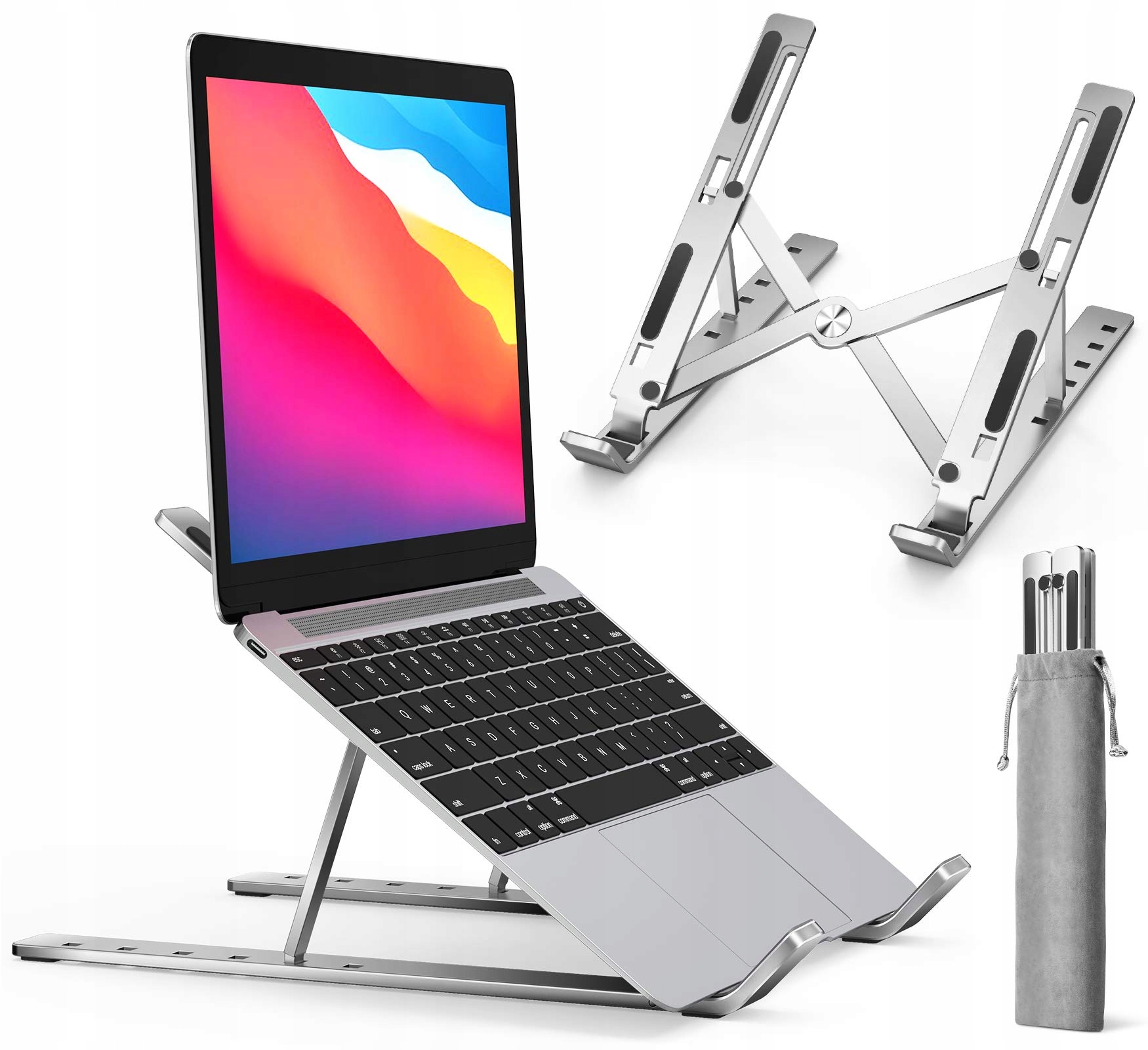 PODSTAWKA STOLIK ALUMINIOWA POD LAPTOPA TABLET UNI