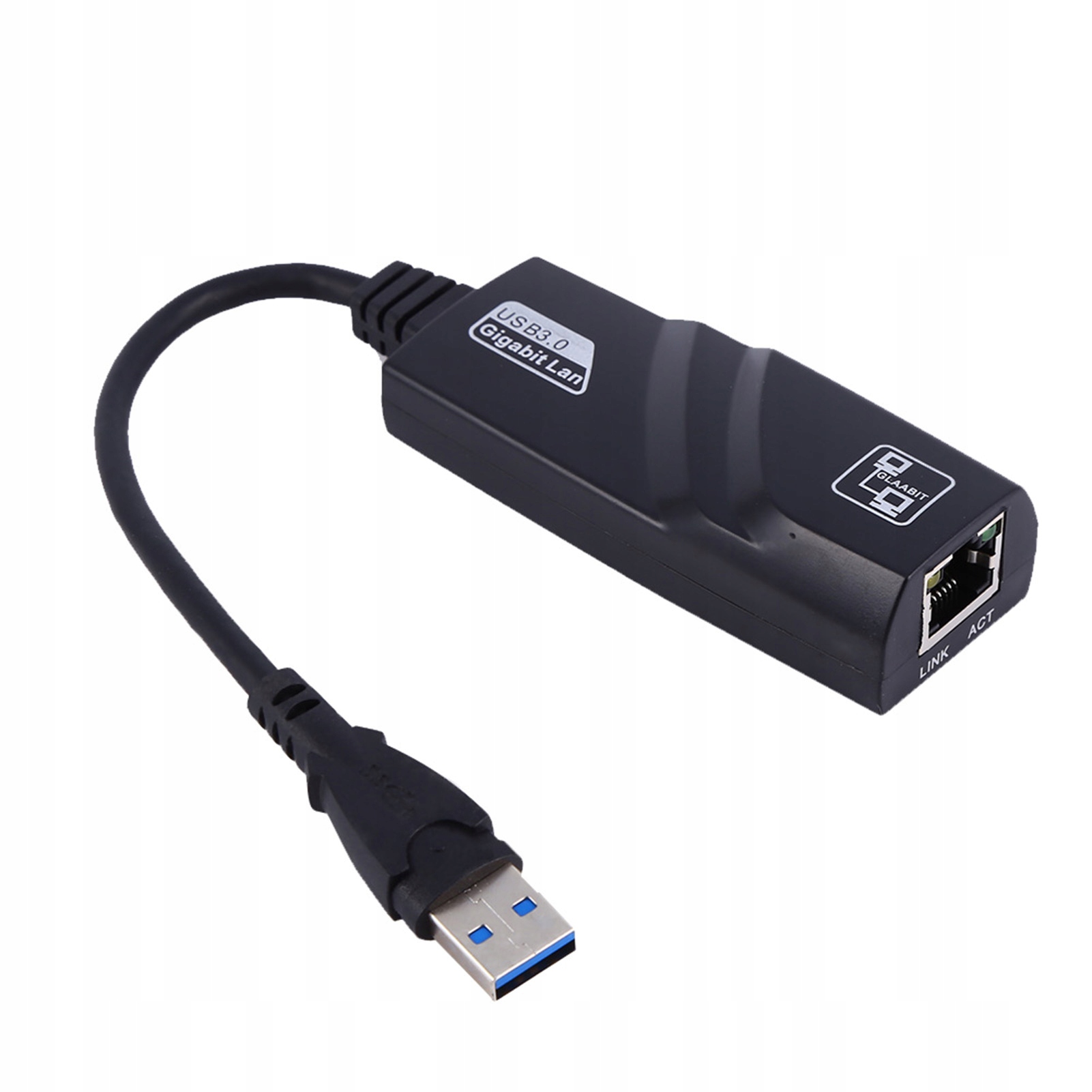 ZEWNĘTRZNA KARTA SIECIOWA ADAPTER USB 3.0 DO RJ45 LAN ETHERNET 1GBPS