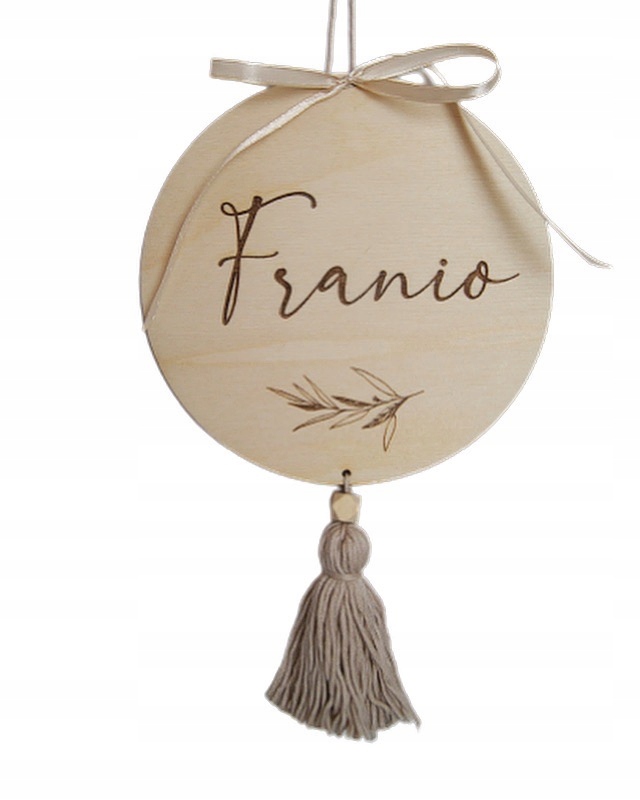 Вымпел табличка с ИМЕНЕМ, деревянная