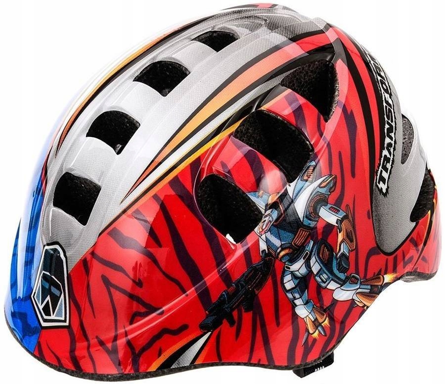 

Kask Rowerowy Dla Chłopca Z Regulacją 48-52 cm
