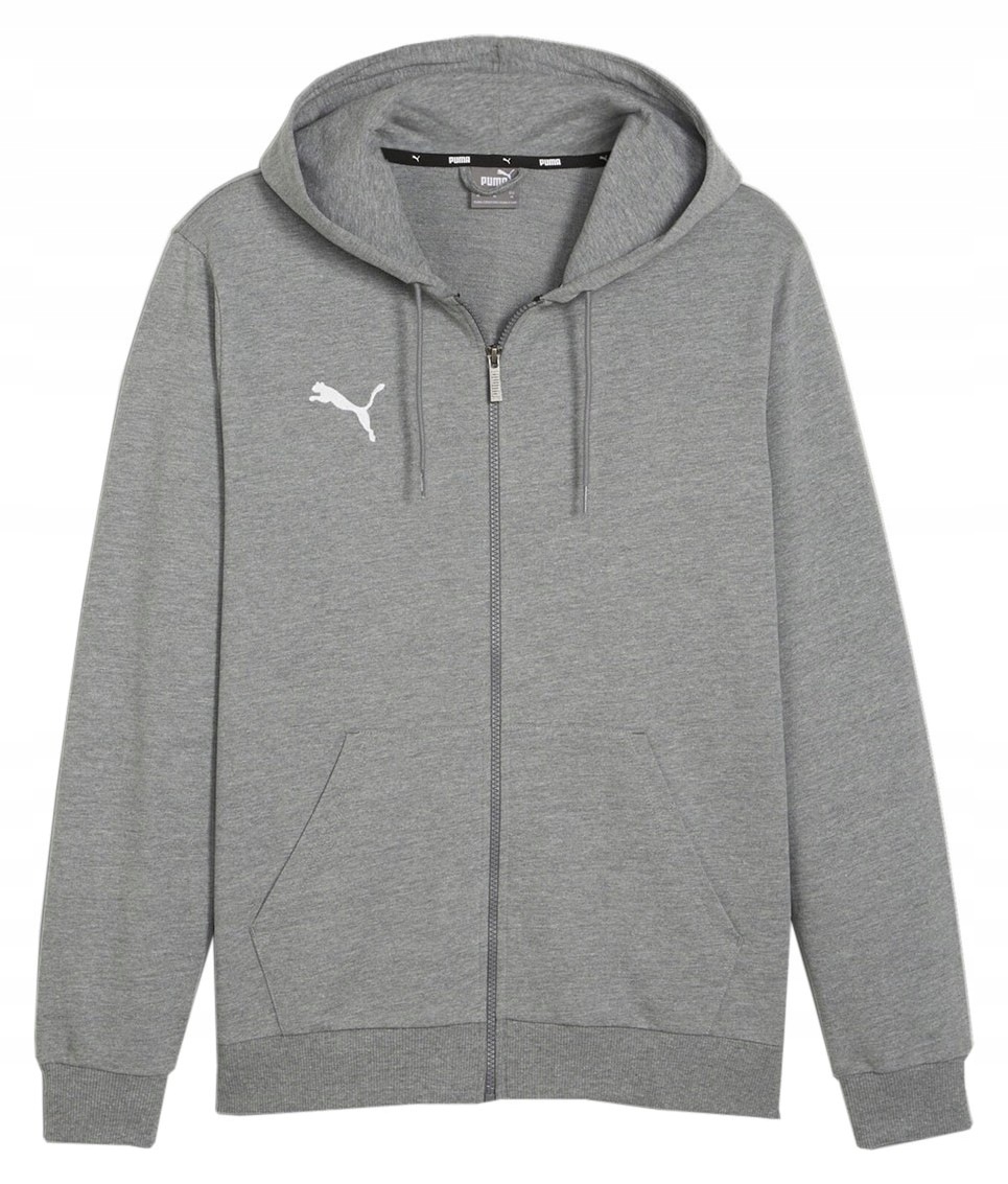 Mikina Puma Team Goal Casuals Hooded šedá 658595 33 vel. L