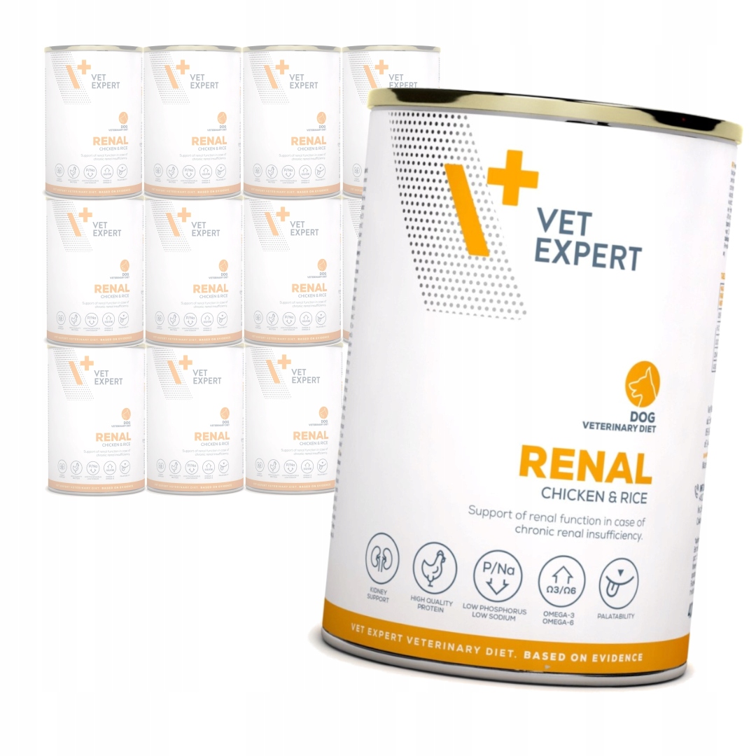 Levně VetExpert Renal 12x400g Krmivo pro psa Selhání ledvin