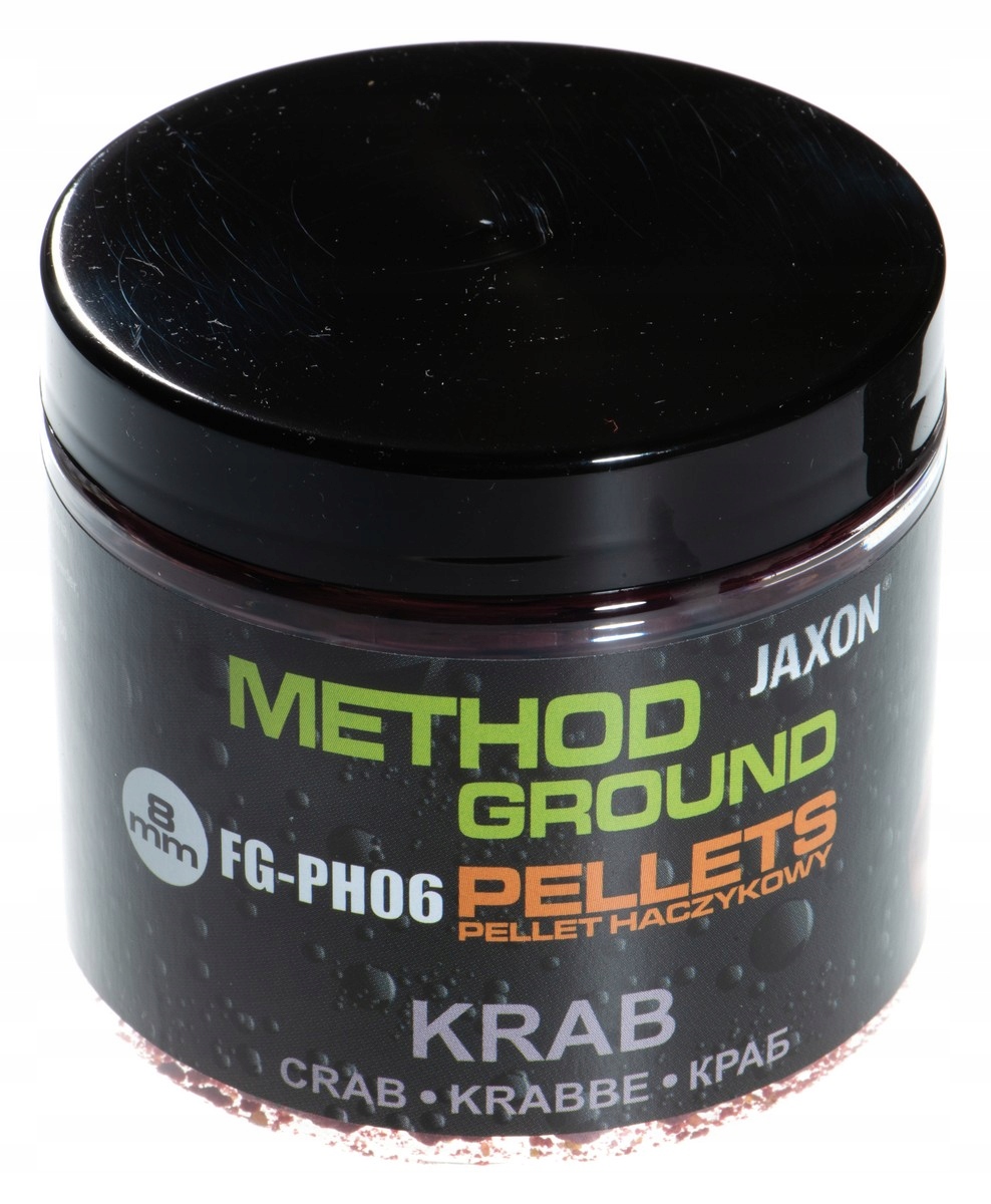 Pellet haczykowy Jaxon 8 mm Method Krab 100 g