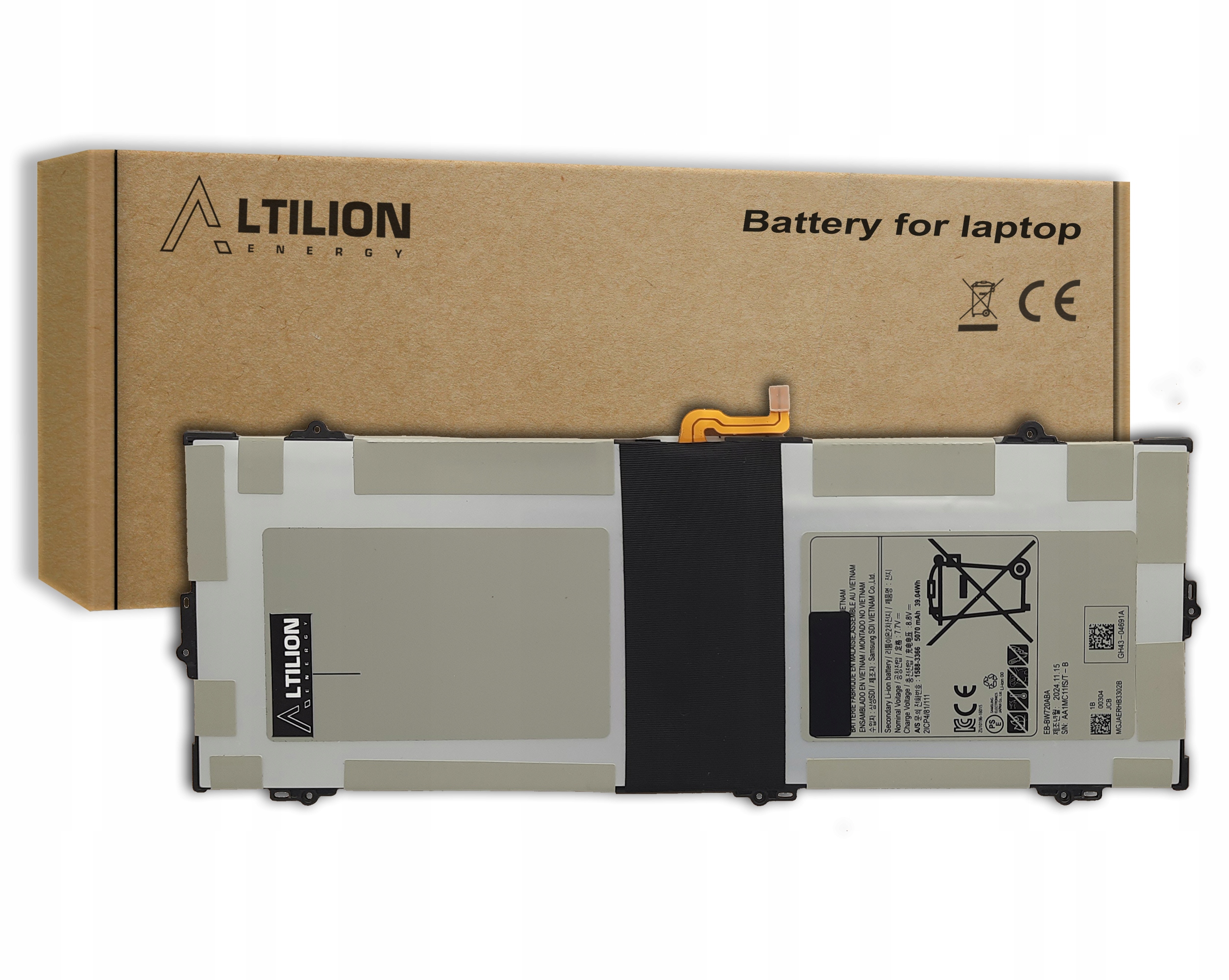 Baterie Altilion Energy EB-BW720ABA kompatibilní s Samsungem