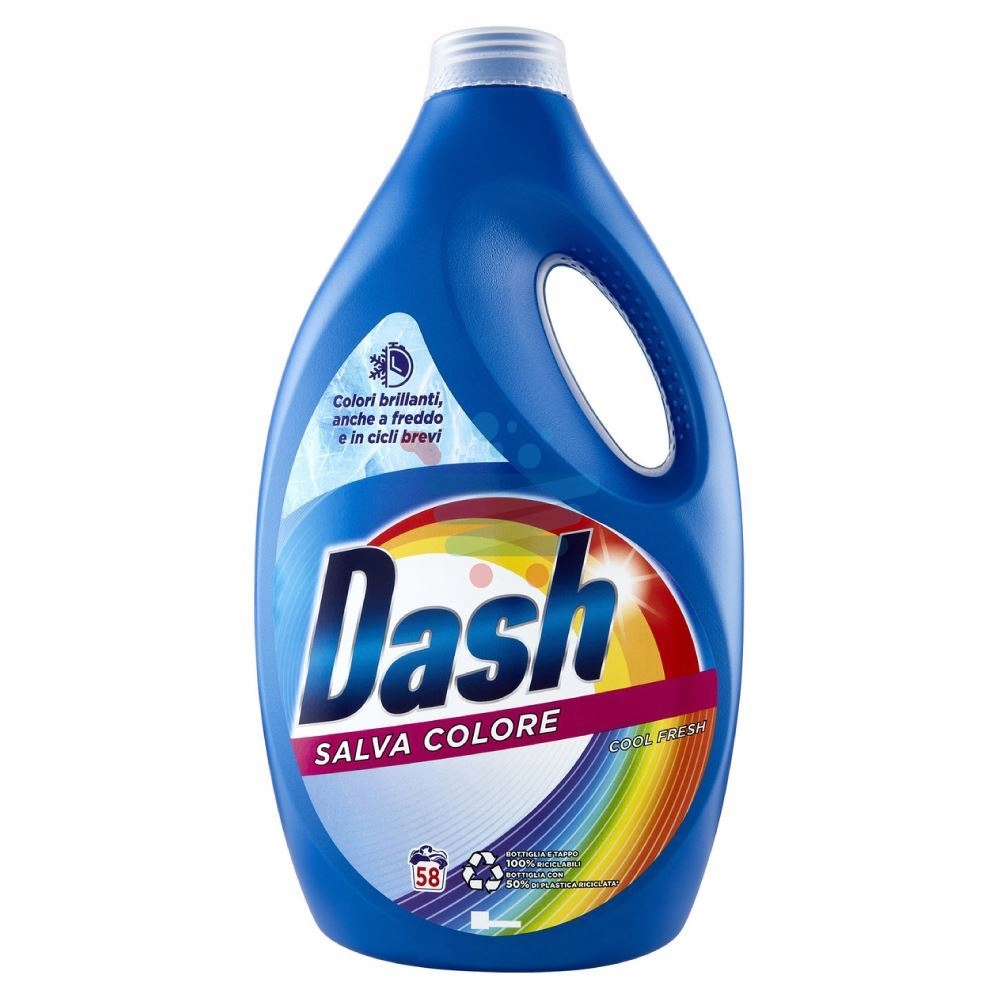 Levně Dash Detersivo Lavatrice Salva Colore Tekutý gel na praní 2,9 l