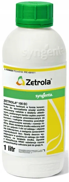 

Zetrola 100 Ec 1L Oprysk Środek Chwastobójczy Perz