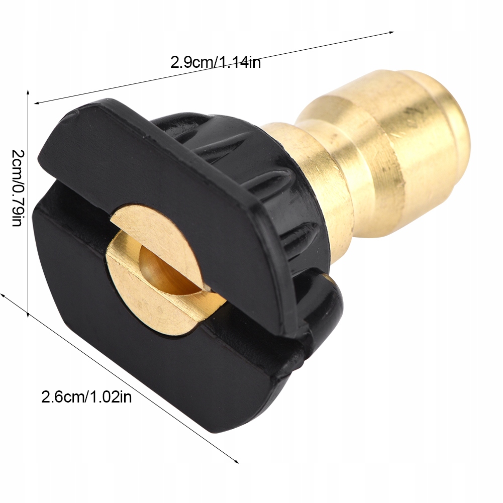 5X KOMPLET DYSZ NA SZYBKOZŁĄCZE DO MYJKI Marka bez marki