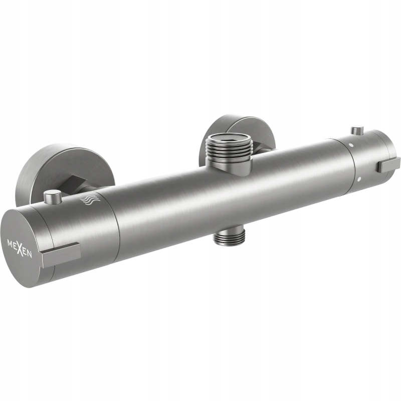 Mexen Kai termostatická sprchová batéria, grafitová čierna
