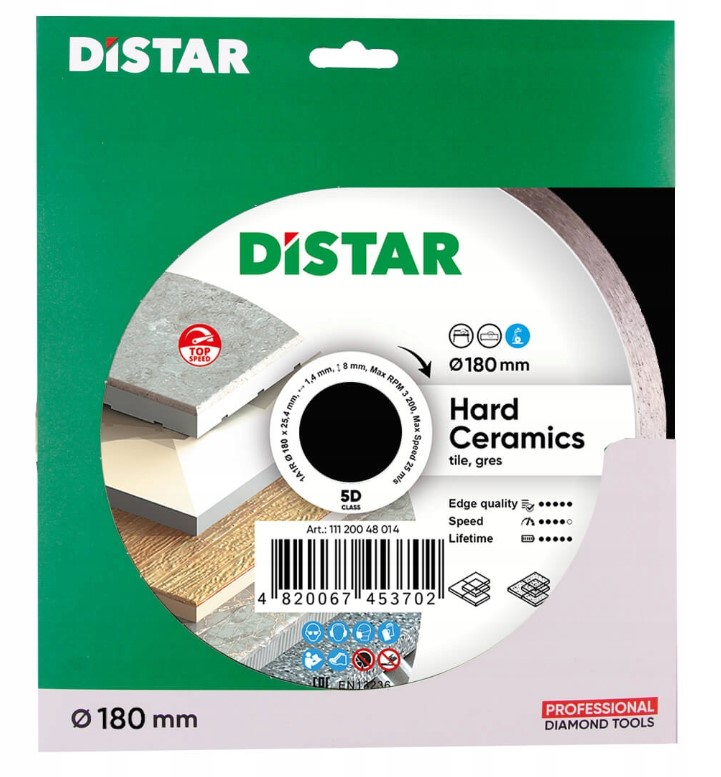 

DiSTAR Hard Ceramic Tarcza diamentowa 180mm