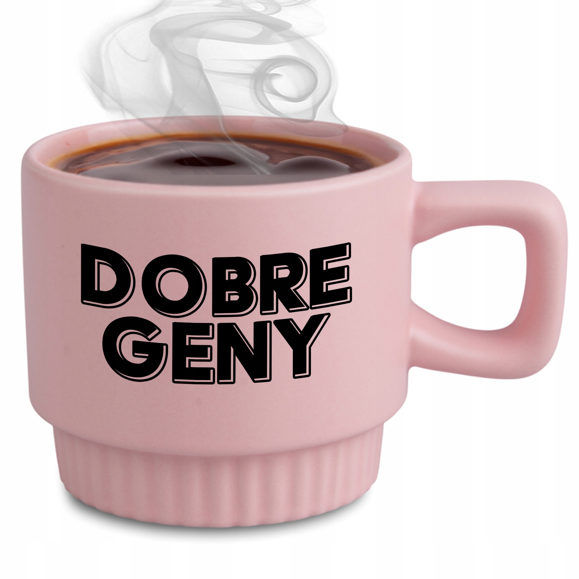 Ryhovaný Hrnček, Elegantný Darček Do Kancelárie Korpo, Ružový Dobré Gény