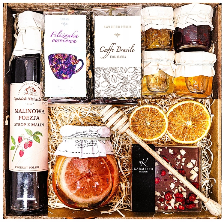 Levně Dárek Čaj Med Čokoláda Citron Malina