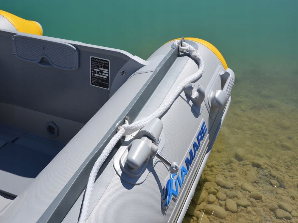 Ponton Viamare 270 S Slat Możliwość zamontowania silnika tak