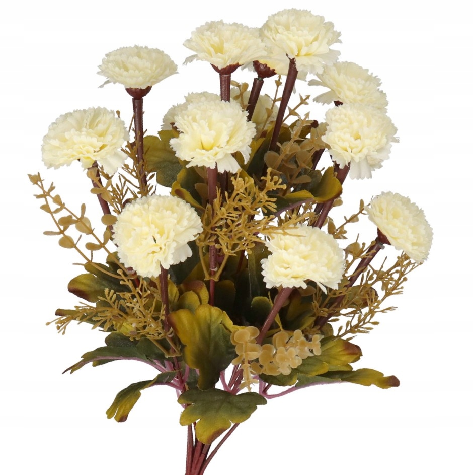 SZTUCZNE KWIATY ROŚLINY BUKIET GOŹDZIK GOŹDZIKI XL