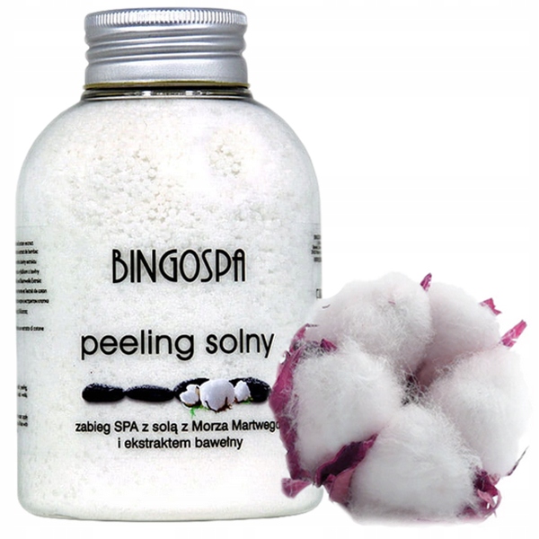 

Peeling gruboziarnisty do nóg ciała Solny Bawełna