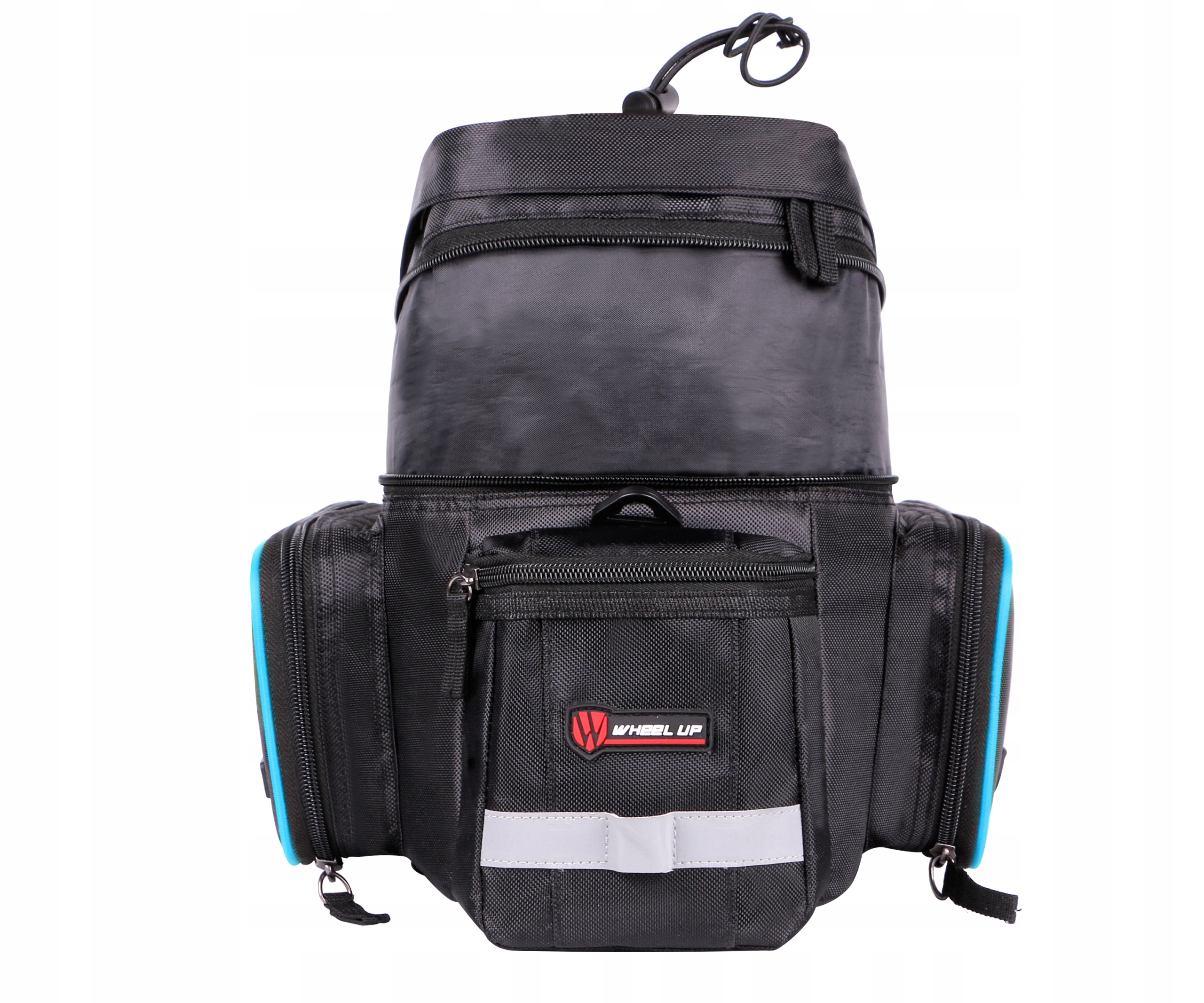 SAKWA TORBA NA BAGAŻNIK ROWEROWY SAKWY WheelUP Model TORBA ROWEROWA NA BAGAŻNIK CZARNA