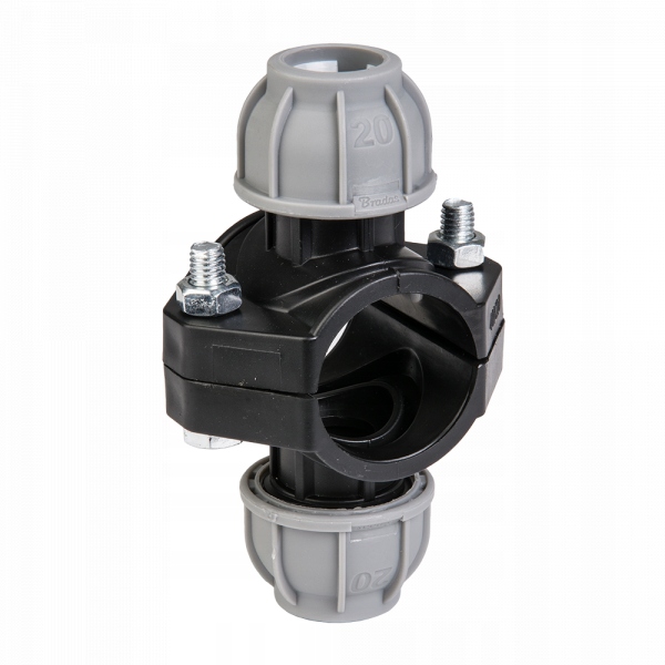 

Obejma podwójna do rur Pe 32 mm/20 mm DSRA10OD3220