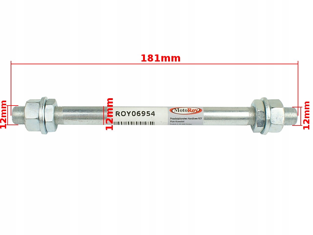 OŚKA KOŁA TYŁ ROMET ŁOŻYSKA TB
