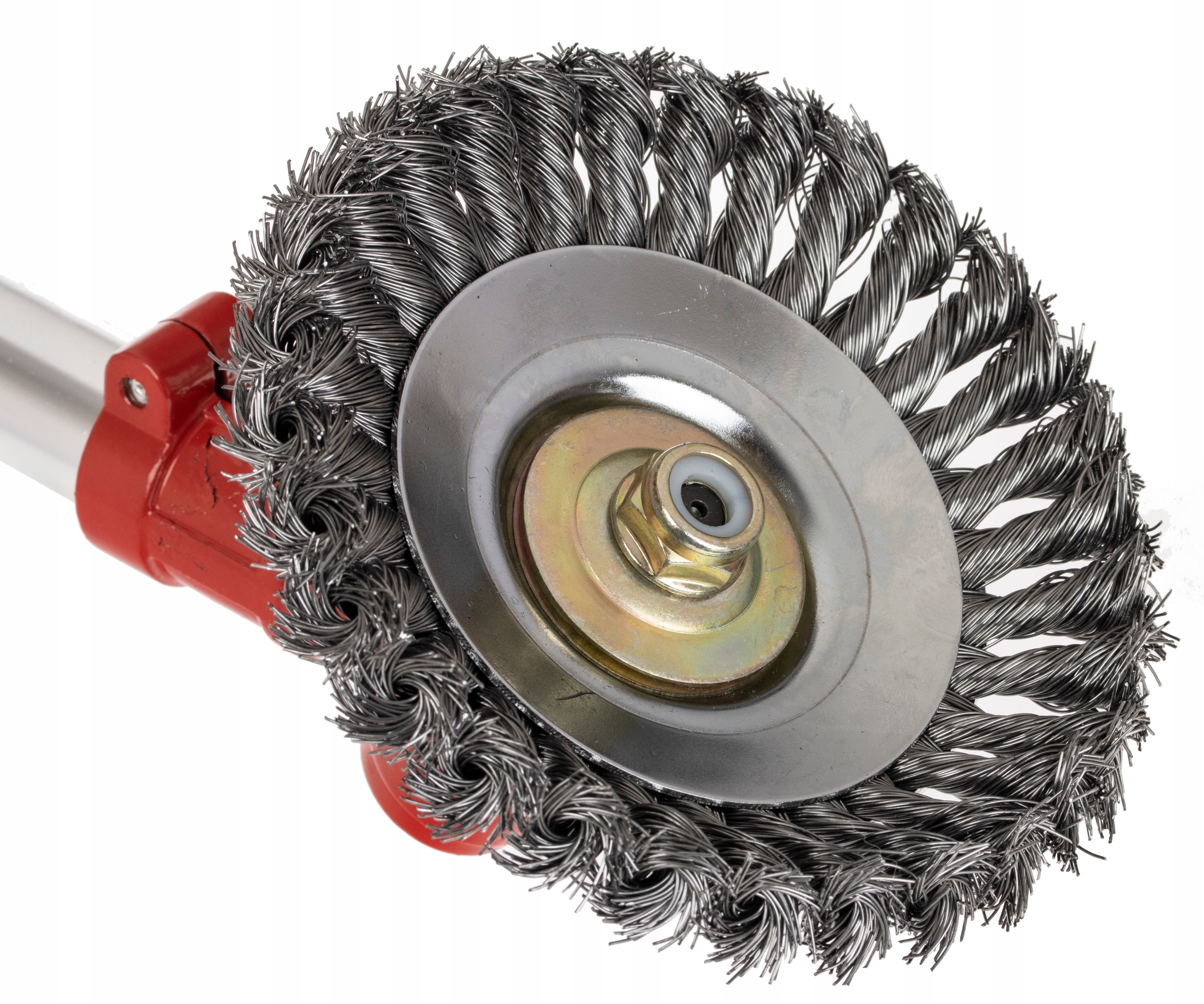 SZCZOTKA DRUCIANA DO KOSY SPALINOWEJ GŁOWICA 150mm Kod producenta Szczotka kosy 150mm + akcesoria